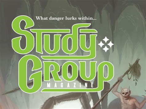 Study Group Magazine #4 Logo by François Vigneault on Dribbble