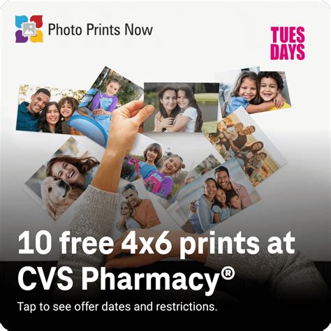 Photo Prints Now - 10 free 4x6 prints at CVS Pharmacy : r/freebies