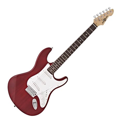 LA Electric Guitar by Gear4music, Red - B-Stock at Gear4music