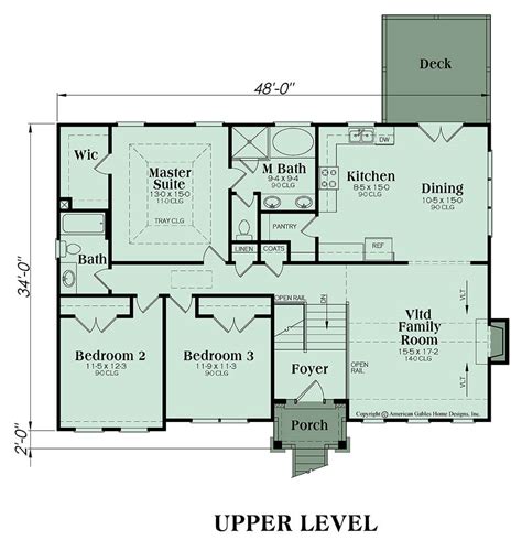 Split Foyer Plan: 1678 square feet, 3 bedrooms, 2 bathrooms, Alexis