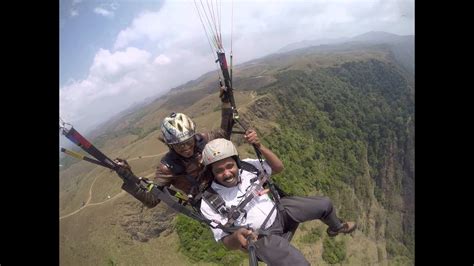 Paragliding vagamon feb 2015 - YouTube