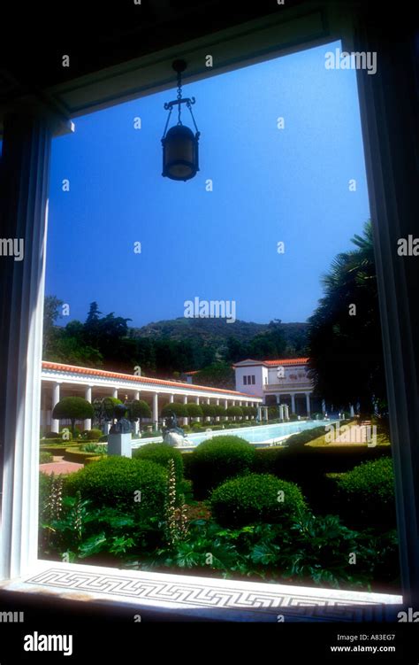 The Getty Museum Malibu California Los Angeles USA Stock Photo - Alamy