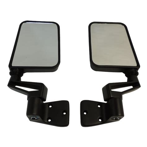 Side door Mirrors PAIR for Jeep Wrangler TJ YJ 1987-2002 82200834K Crown | CSE Offroad