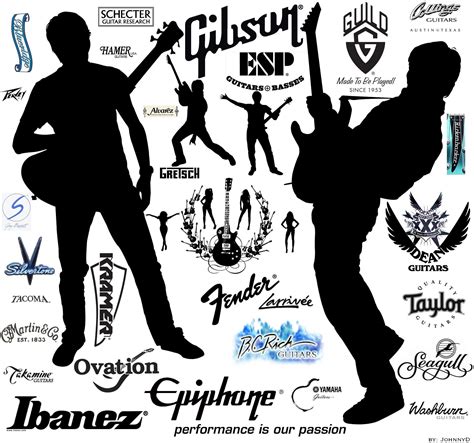 Guitar Brands - Guitar Fan Art (11615407) - Fanpop