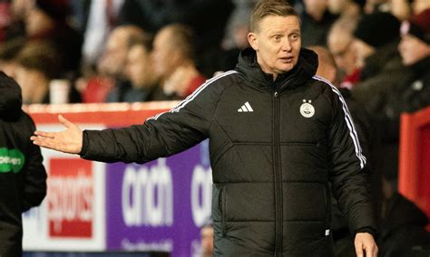 Aberdeen boss Barry Robson believes momentum is building