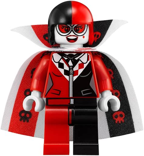 DC LEGO Batman Movie Harley Quinn Minifigure [Cannon Ball Suit] [No ...