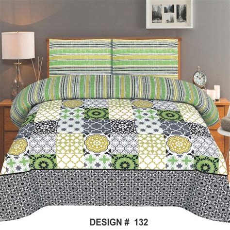 2PC Single Bed Sheet Price In Pakistan - DES-017- Myhomedecor.pk