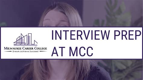 Milwaukee Career College Helps with Interview Preparation - YouTube