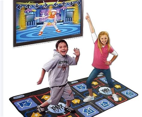 Dance Mat for Kids Adults Double User AV Con. Non-slip Dancer Step Pads ...