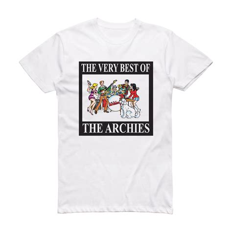 The Archies The Very Best Of The Archies Album Cover T-Shirt White – ALBUM COVER T-SHIRTS