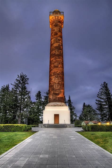 Beautiful Astoria Column | Astoria column, Astoria oregon, Explore oregon