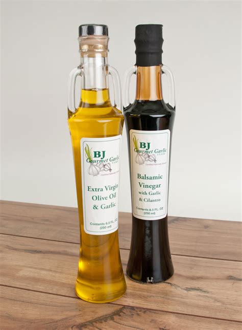 Olive Oil & Balsamic Vinegar – BJ Gourmet Garlic Farm