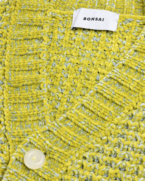 Bonsai – Oversized Knit Cardigan Citronelle | Highsnobiety Shop