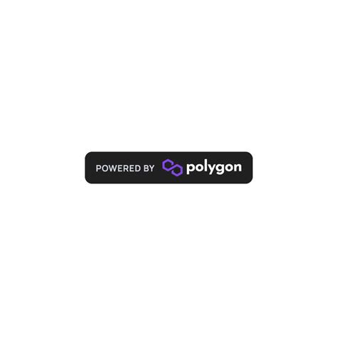 Powered by Polygon (MATIC) Logo Vector - (.Ai .PNG .SVG .EPS Free Download)