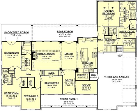 4 Bedroom House Floor Plan Ideas | Floor Roma