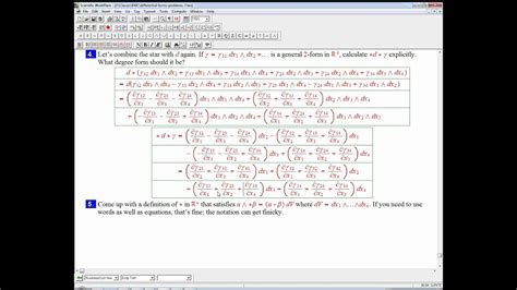 Intro to differential forms (part 24) - YouTube