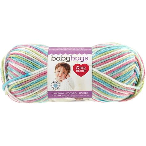 Red Heart Baby Hugs Medium Yarn, Hopscotch - Walmart.com - Walmart.com