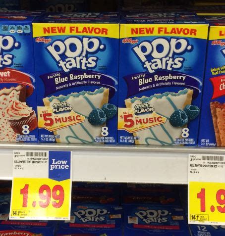 Kellogg's Blue Raspberry Pop-Tarts as low as $1.49 at Kroger! - Kroger ...