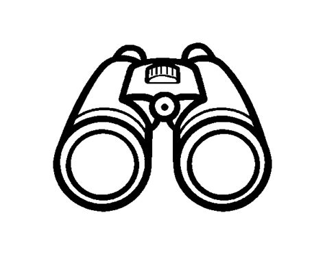 Binoculars Coloring Page Coloring Pages