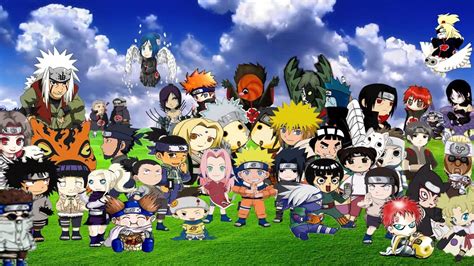 Naruto Chibi Wallpapers - Top Free Naruto Chibi Backgrounds - WallpaperAccess