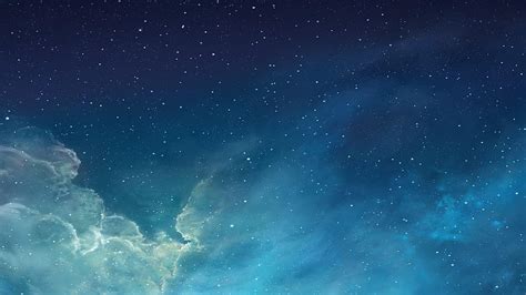 Blue Starry Sky Aesthetic , Blue Starry Night Sky HD wallpaper | Pxfuel