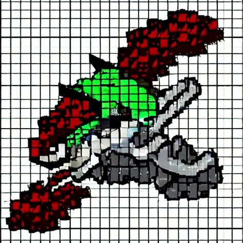 isometric pixel art of a dragon sprite, game concept | Stable Diffusion