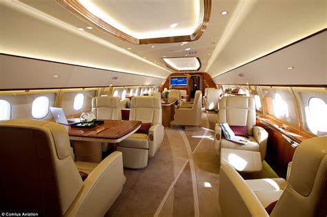 Articles I Like: Luxury Interiors of Private Jet Design