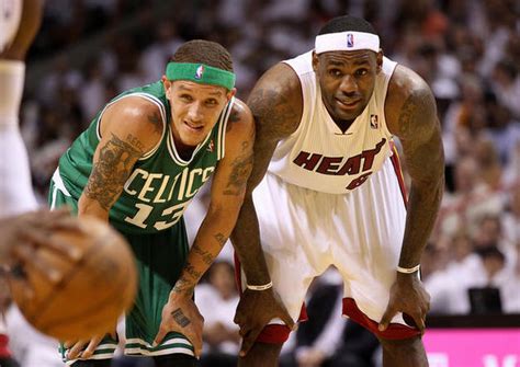 ^high Xpectation: LeBron James and Delonte West, 2011 NBA Playoffs, Miami Heat vs. Boston ...