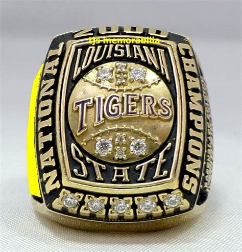 2000 LOUISIANA STATE LSU TIGERS NATIONAL CHAMPIONSHIP RING - Buy and Sell Championship Rings