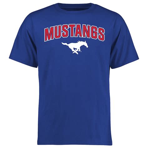 SMU Mustangs Royal Proud Mascot T-Shirt