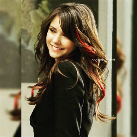 Elena Gilbert 😍 I loved her hair when she changed her hair colour 🔥It was fab 💗 ...