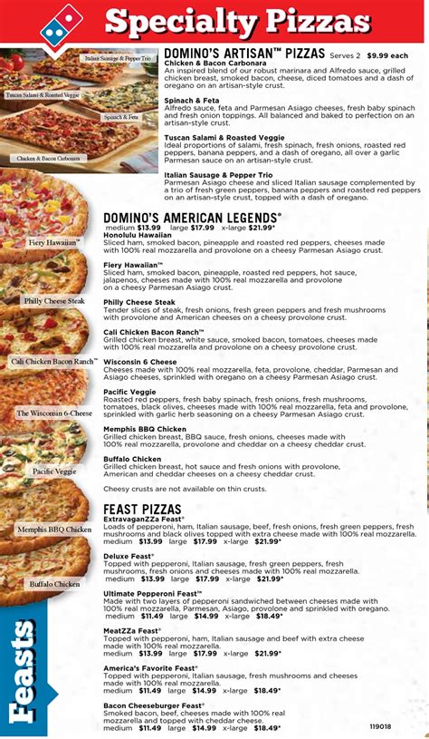 Dominos Pizza Auburn Maine Menu - MenusInLA - Lewiston & Auburn Maine Restaurants