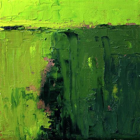 Green Abstract Painting by Nancy Merkle - Fine Art America