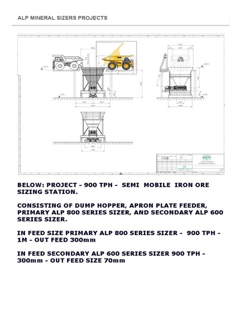 Alp Mineral Sizers Projects | PDF | Coal Mining | Natural Materials