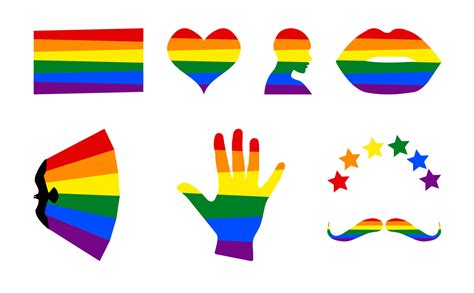 Vector Collection of LGBT Community Symbols 22574453 Vector Art at Vecteezy