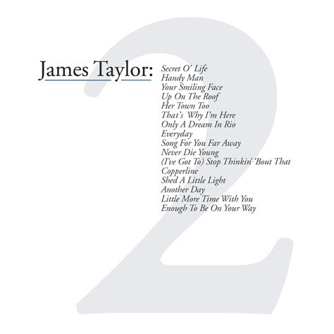 James Taylor - James Taylor : Greatest Hits, Vol. 2 - Amazon.com Music