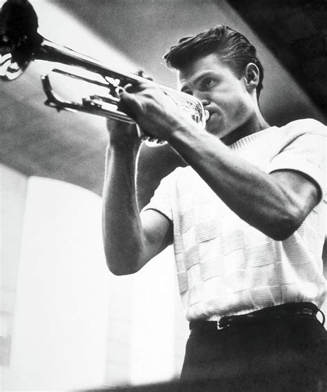 Chet Baker, american jazz trumpet player and singer. Photograph by ...