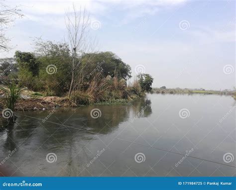 Indian Village River Natural Foto Stock Image - Image of wallpaper ...