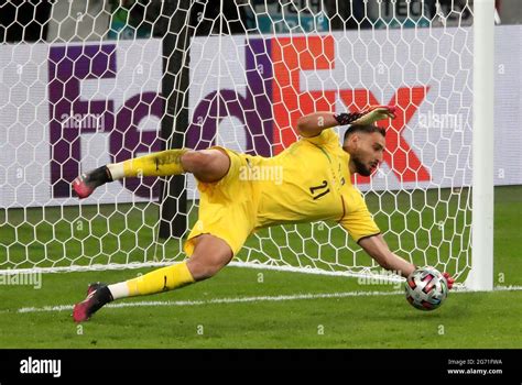 File photo dated 06-07-2021 of Italy goalkeeper Gianluigi Donnarumma ...