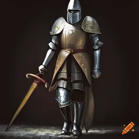 Image of a tall knight in armor