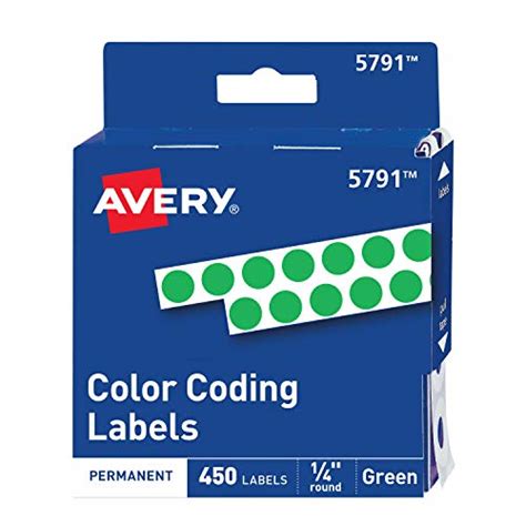 Organization Made Easy: Finding The Best Avery Color Coding Labels For Your Needs