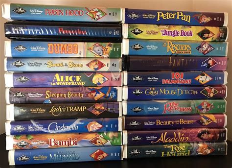 Disney Vhs Tapes