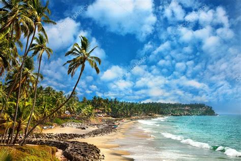 Ocean view in Varkala Kerala India Stock Photo by ©byheaven 6633025