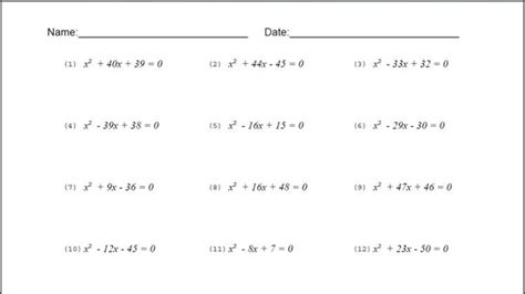 8th Grade Math Worksheets Printable | Free Worksheets Samples