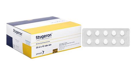 What is stugeron 25mg? | Vinmec