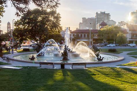 Fountain in Mill Creek Park