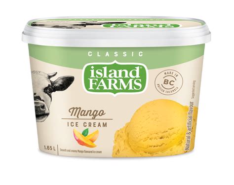 Classic Mango Ice Cream | Island Farms