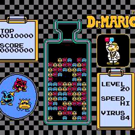 Dr. Mario NES Nintendo Game