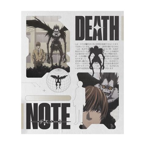 Death Note Anime Posters Modern Anime Merch Wall Deco - vrogue.co