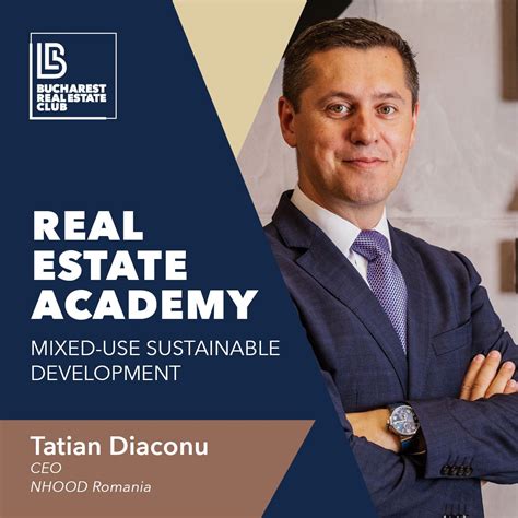 Bucharest Real Estate Club on LinkedIn: NEW: Tatian Diaconu joins the first private real estate ...